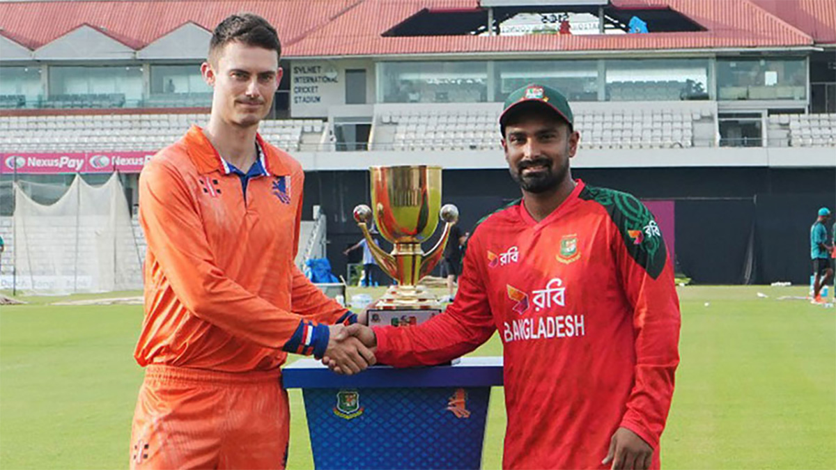 টস জিতে নেদারল্যান্ডসকে ব্যাটিংয়ে পাঠালো বাংলাদেশ